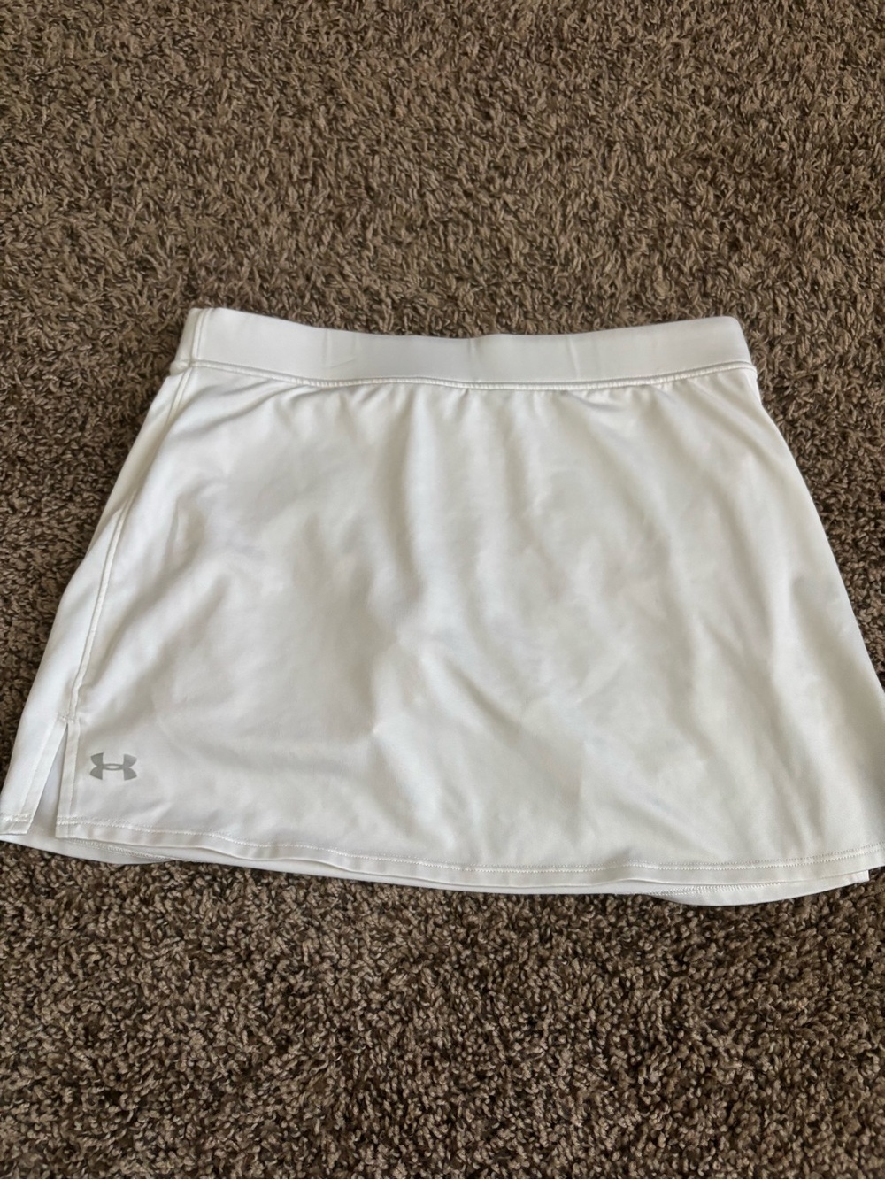 Under Armour White A-Line Athletic Skort